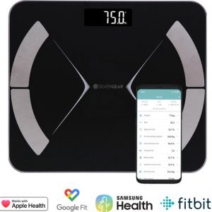 Silvergear Bluetooth personenweegschaal