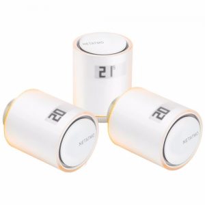 Netatmo Slimme Radiatorknop – Uitbreiding – 3 stuks