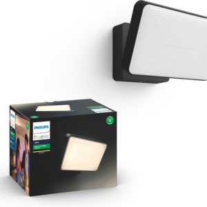 Philips Hue Outdoor Welcome Floodlight Schijnwerper – Zwart – 15W – IP44