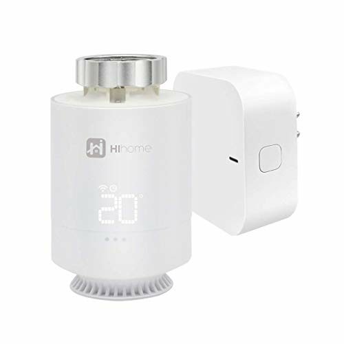 Hihome Smart Zigbee Radiator Thermostat Starter Kit incl. Zigbee Gateway